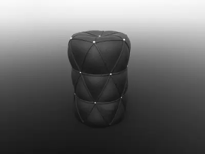 Ottoman pouf Free 3D model
