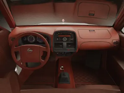 Nissan DDSN 2 Cabin Low-poly 3D model