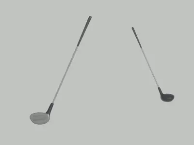 Golf Club Low-poly 3D model