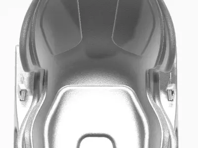 Highly Detailed Car Seat for Diecast Model and 3D Printing  3D print model