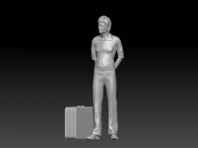 waiting for the trip boy 2 3D print model