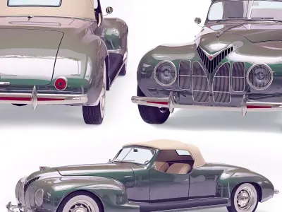 Zis 101 A Sport 3D model