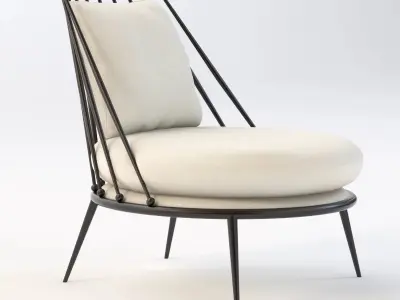 Cantori Aurora Chair 3D model