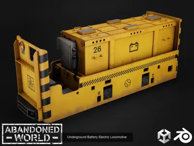 Underground Battery Electric Locomotive Full Pack