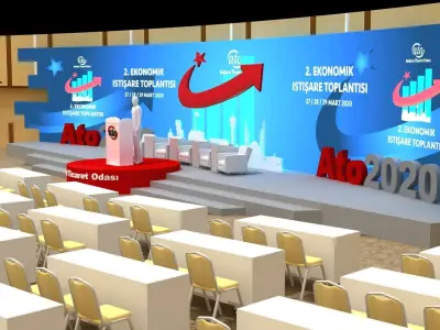 Summit Stage Decoration 101 3D model