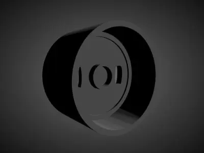 Advan BRX scalable and Printable rim 3D print model