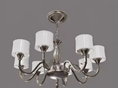 Modern Chandelier 3D model