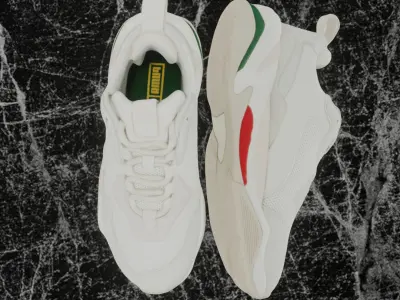 PUMA THUNDER SPECTRA WHITE 3D SHOES Low-poly 3D model