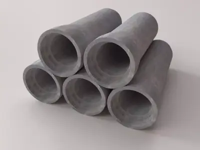 Concrete Drainage Tube 3D model