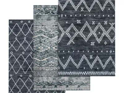 Rug Set 1294 3D model