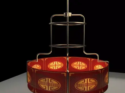 Chinese lantern 3D model