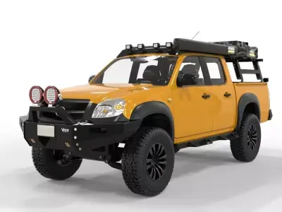 Mazda Bt50 2012 Viper Edition  3D model