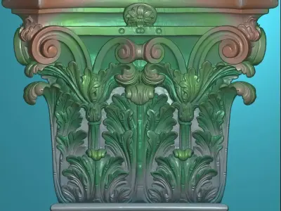 Classic 3D 3D print model 5