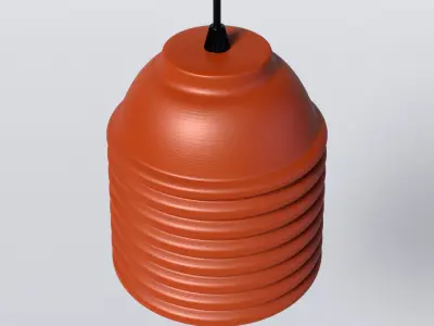 Touch Pendant Lamp Horizontal 3D model