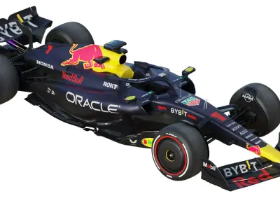 F1 Red Bull RB19 2023 3D model