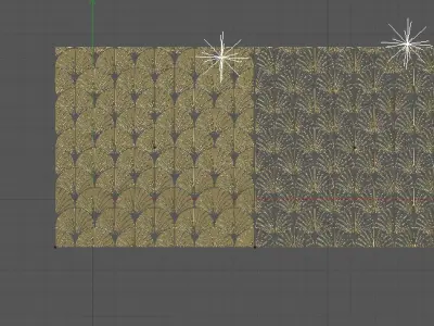 Art deco wall decoration or fireplace screen 3D model