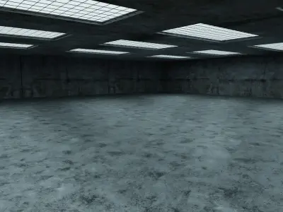 Lighting Studio Pack 2 3D Blend File Textured FBX OBJ MTL Files 3D model