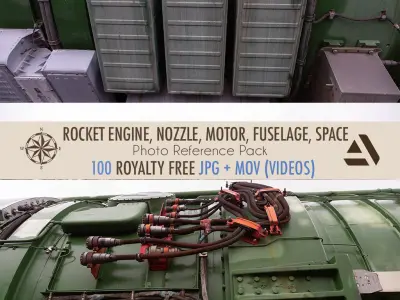 Photo Reference Rocket Engine Nozzle Motor Fuselage Shuttle Texture