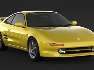 Toyota MR2 GT-S 3D model