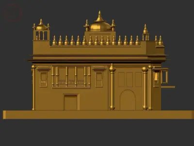 Golden Temple Punjab  3D print model