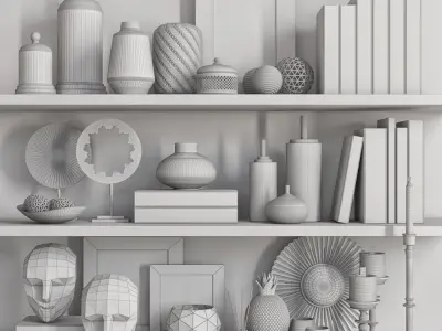 decorative set 29 3D model