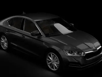 Skoda Octavia 3D Model 3D model