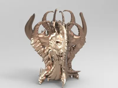 Eldritch Gods bust  3D model