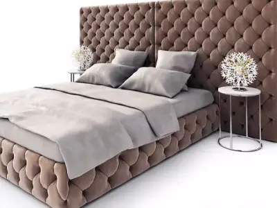 bed 2 3D model