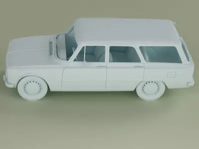 Alfa Romeo Giulia TI Promiscua  3D model