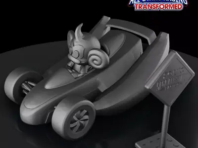 AIAI SUPER MONKEY BALL - SONIC and ALL-STARS RACING TRANSFORMED 3D print model
