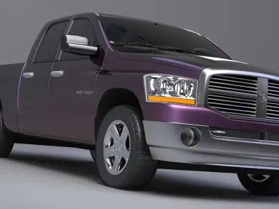 2007 Dodge Ram 2500 Pickup 3D model
