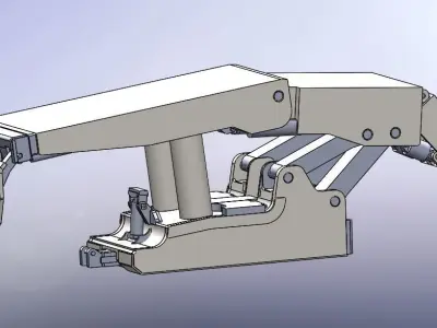 LTCC Longwall Top Coal Caving Machine Model 3D print model