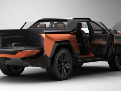 Generic Future Pickup 3D model