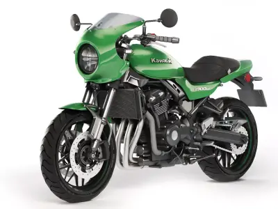 Kawasaki Z900RS Cafe 2020 3D model