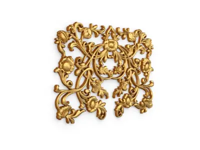 Classic decor ornament 314  3D model