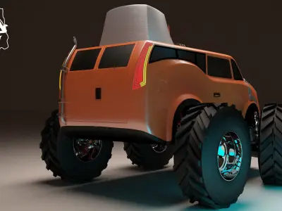 Fighting machine 3D model