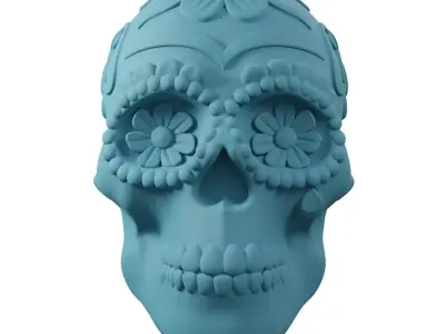 SUGAR SKULL BUNDLE PACK 3D print model