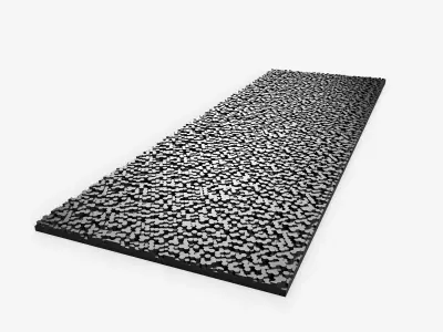 STL Model of Decorative Hexagon Wall Panel 3D print model