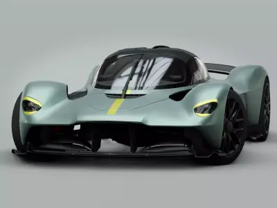 Aston Martin Valkyrie 3D model