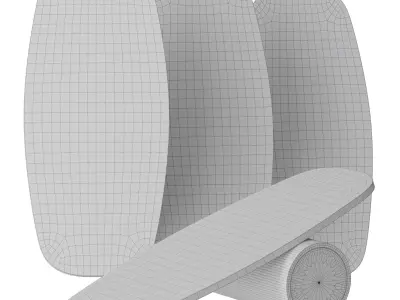 balance board 3D model