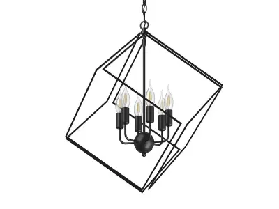 732367 Gabbia Lightstar Pendant chandelier 3D model