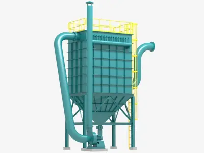 Dust Collector 3D model