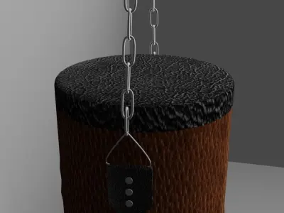 Sandbag gym equipment Free 3D model