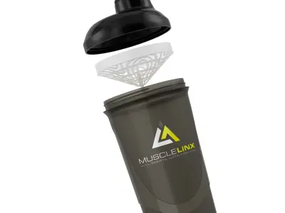 Protein Shaker Mixer - For Corona Renderer C4D 3D model