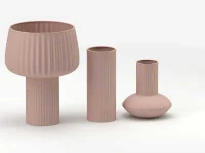 Vase 37 Set 3D model
