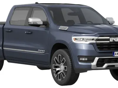 Ram 1500 Ramcharger 3D model