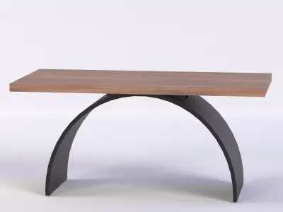 Luxury office desk  3D model