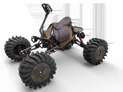 Arriero vehicle 3D model