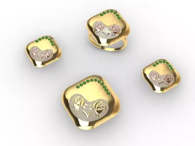 Paola Half-Set 04 3D print model