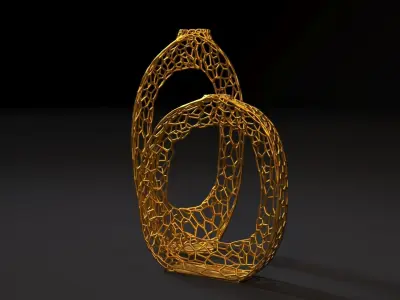 Vase rings 3D print model